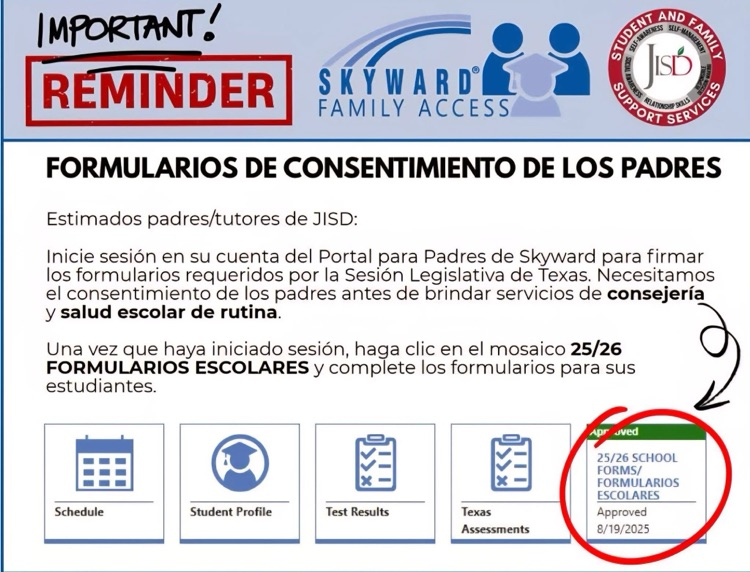 JISD Parent Consent