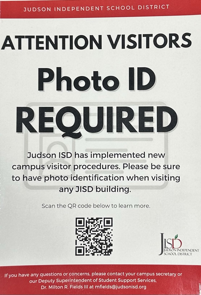 JISD Visitor ID Required