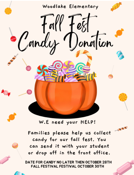 Fall Fest Candy Donations
