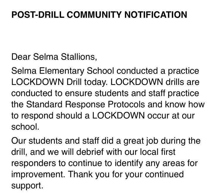 Community Notification