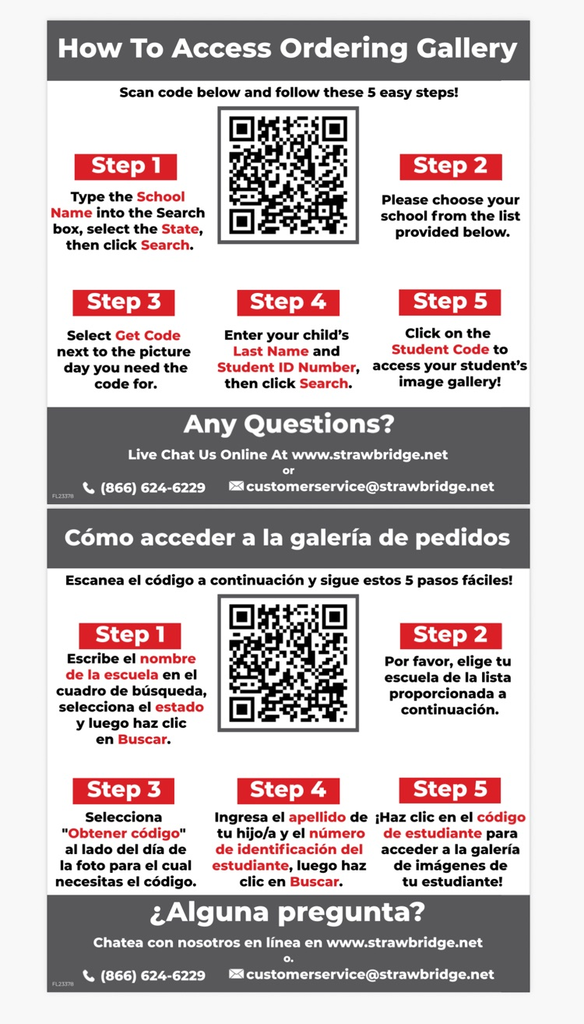 how to access ordering photos