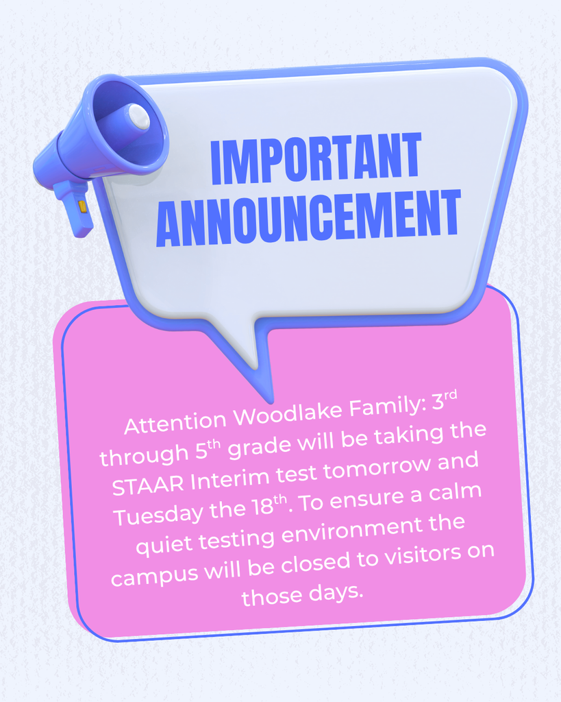 Important Announcement