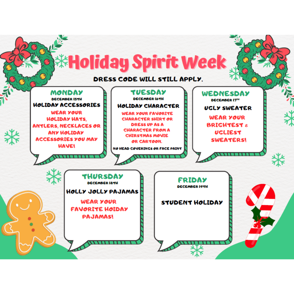 Holiday Spirit Week