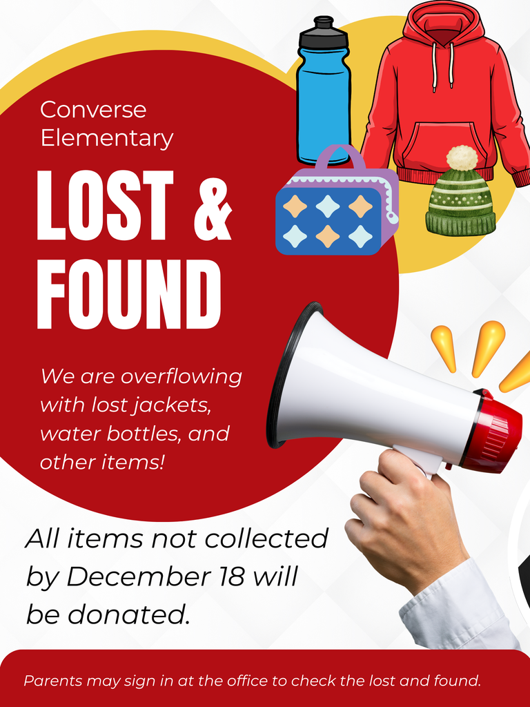 Lost and Found flyer