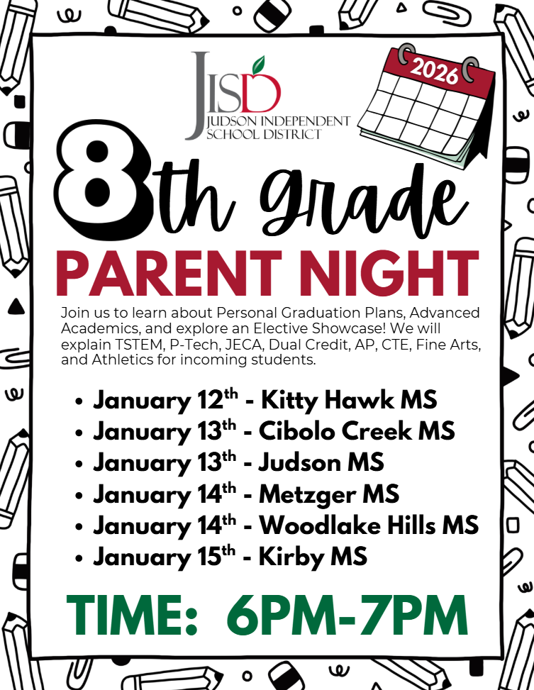 8the Grade Parent Night