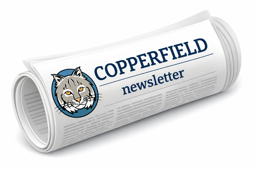 COPPERFIELD Newsletter January 12th - 16th