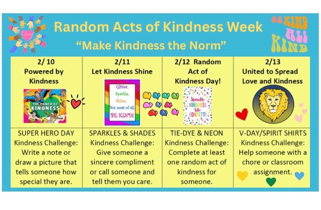 Random Acts of Kindness Week