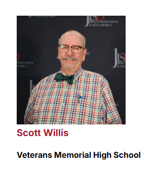 photo of Mr. Willis credit JISD website