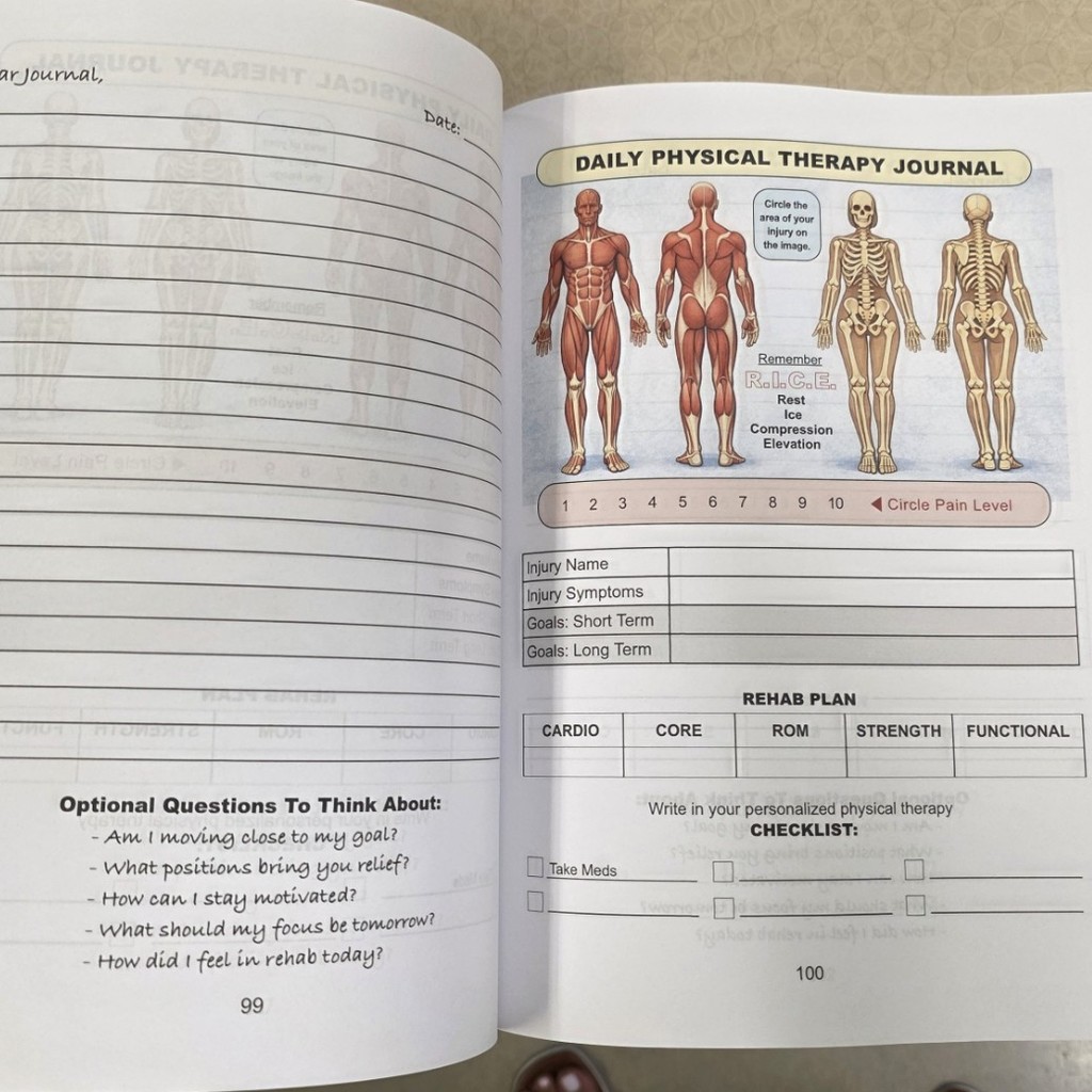 Inside pages of Holly's publication