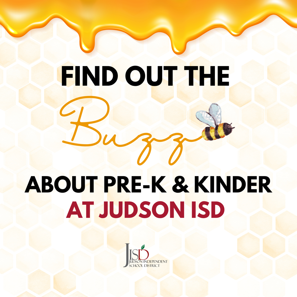 Graphic with a bee that says "Find out the buzz abut Pre-K & Kinder