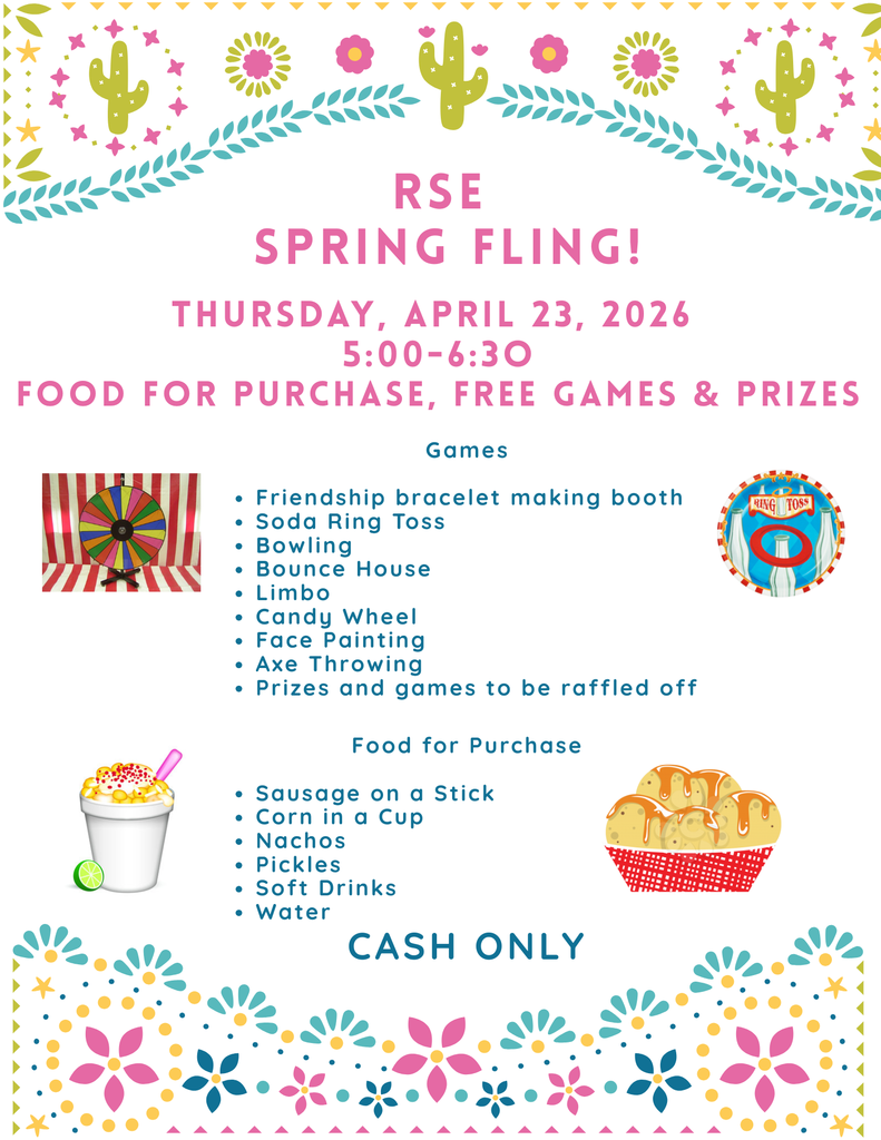 Spring Fling Flyer