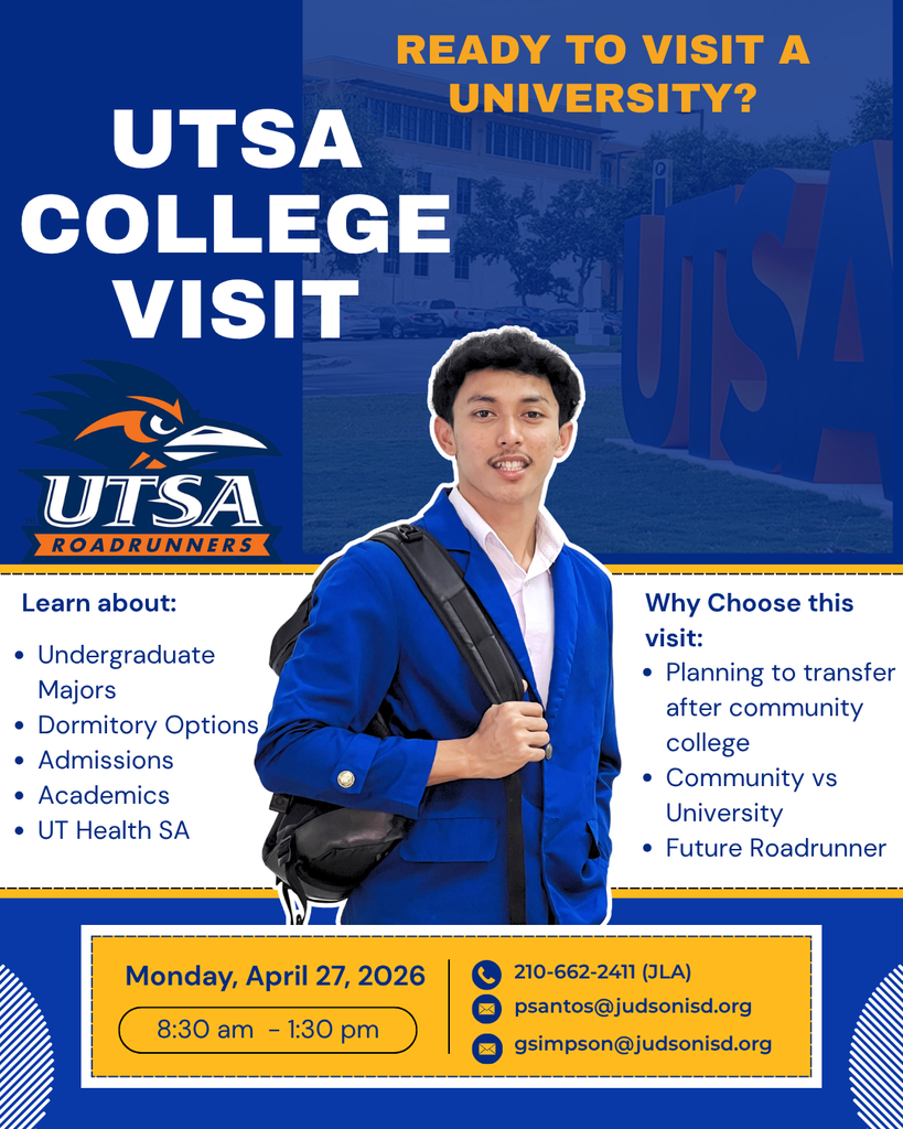 UTSA Visit with Mrs. Santos