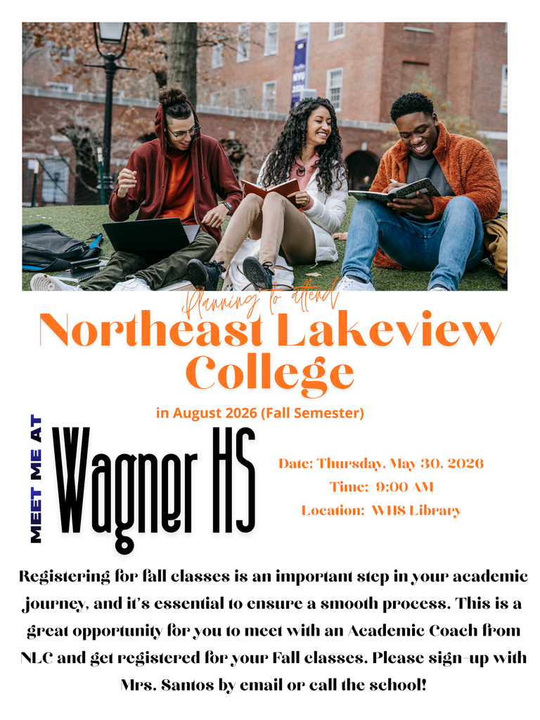 Register for NLC Classes at Wanger HS with Mrs. Santos