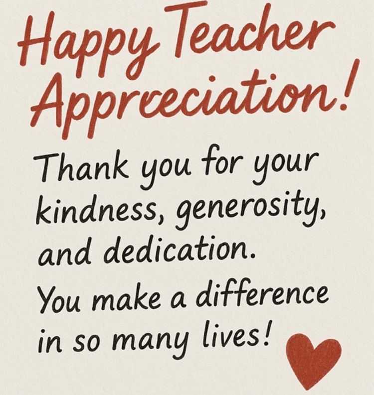 teacher appreciation 