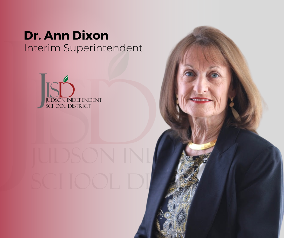Photo of Interim Superintendent Dr. Ann Dixon wearing a blouse and dark blazer.