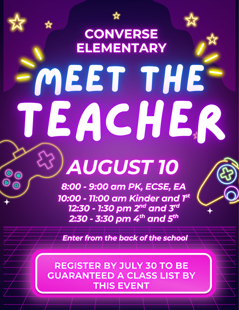 Meet the Teacher flyer