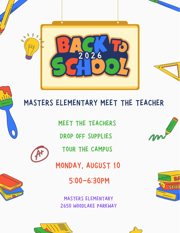 flyer with info for meet the teacher