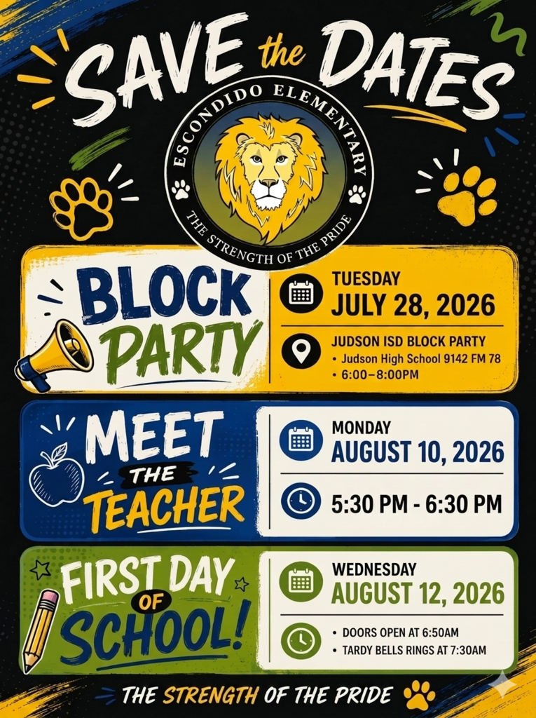 Save the Dates