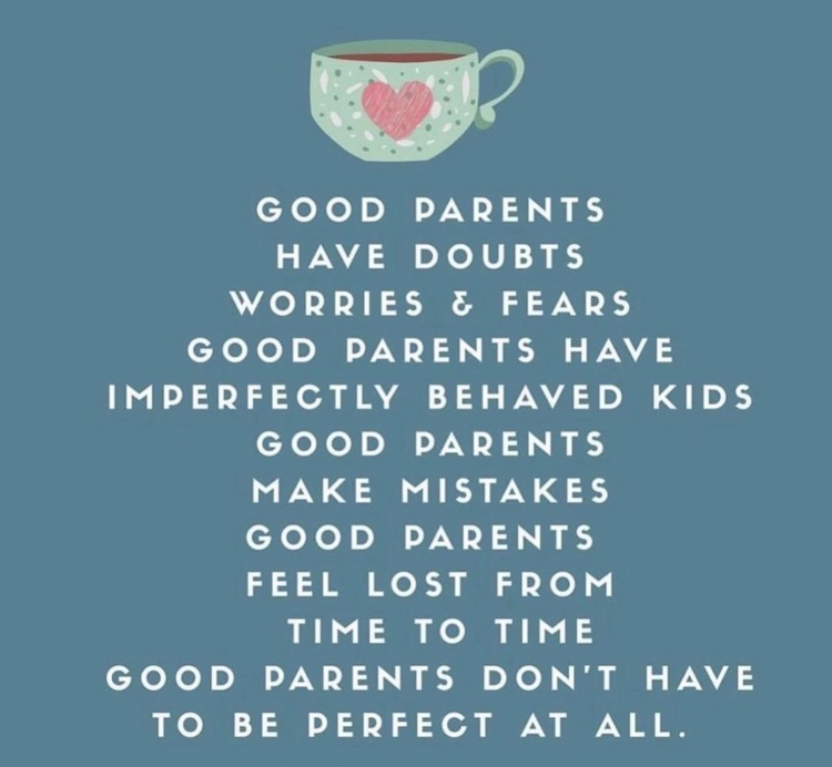 words on blue background 