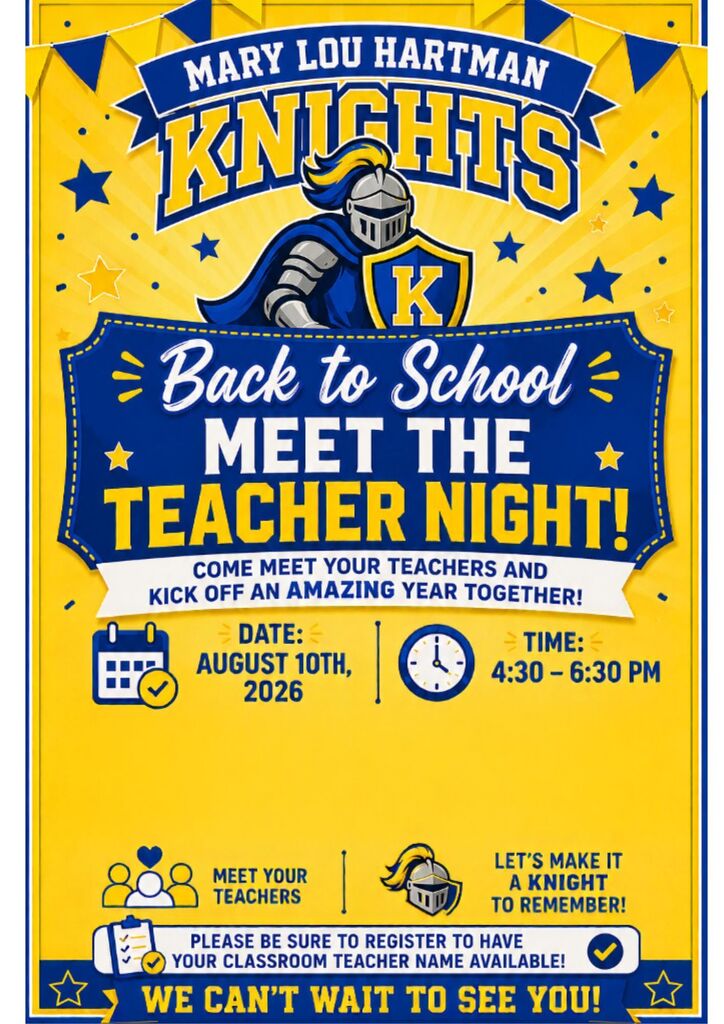 Meet the teacher night!