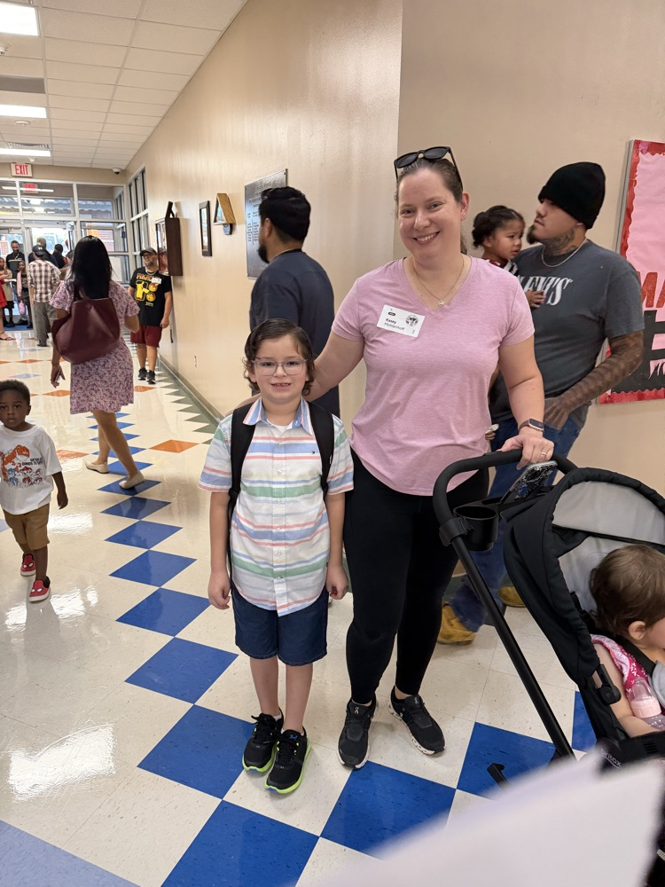 student and mom