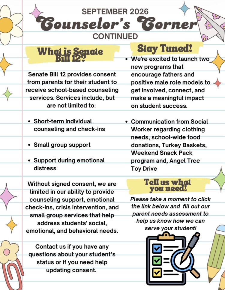 counselors newsletter