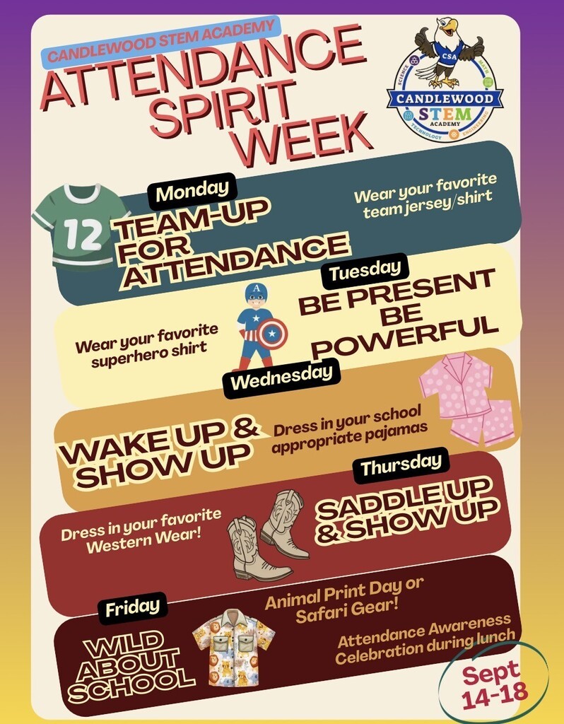 Attendance Spirit Week