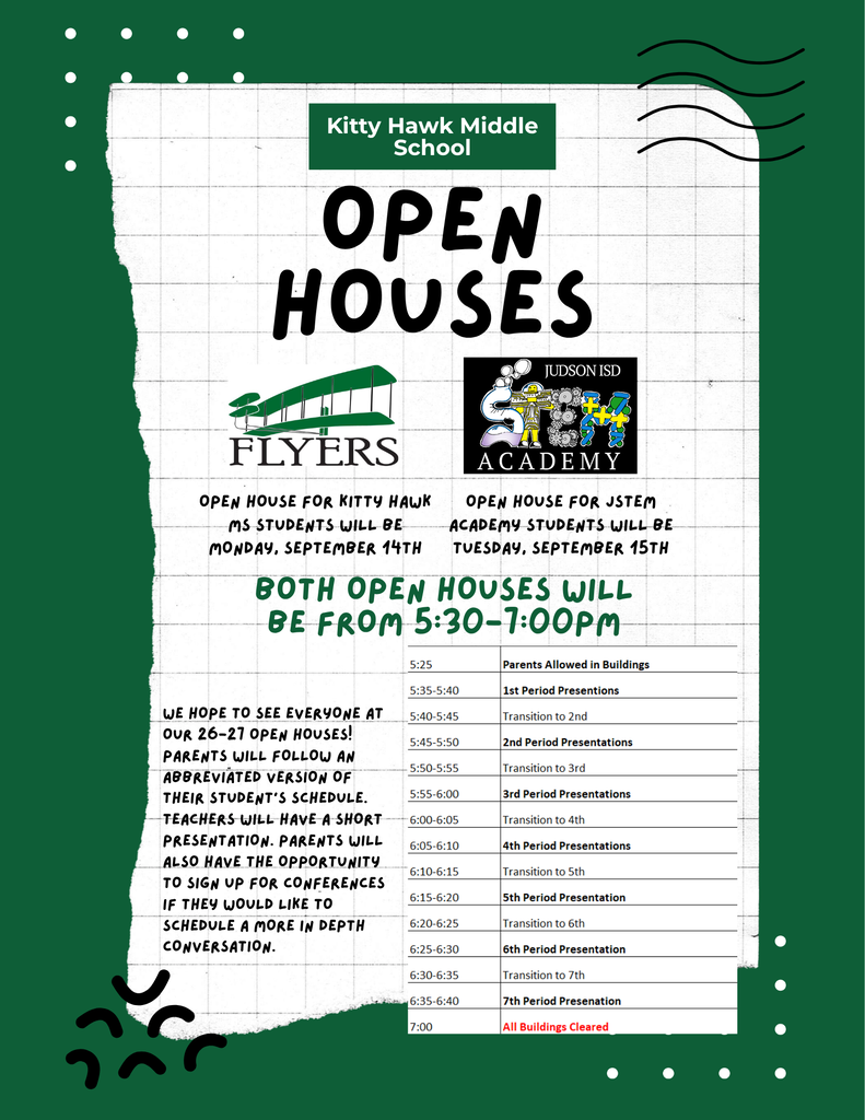 Open House FLyer