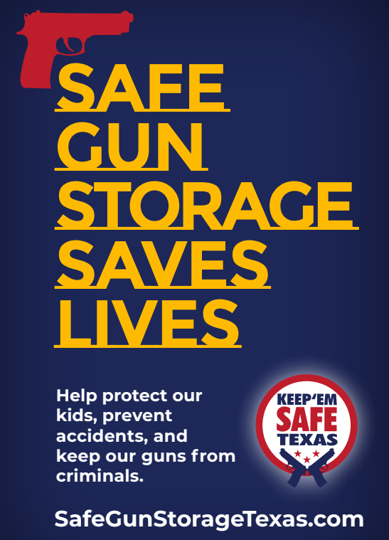 Gun Safety Poster in English