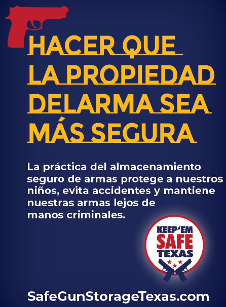 Gun Safety Poster in Spanish