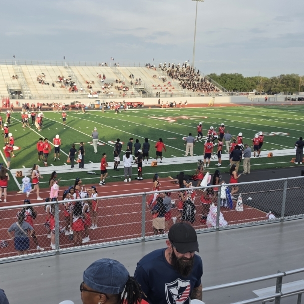 photos of VMHS athletes preparing for Homecoming football game at Rutledge Stadium 