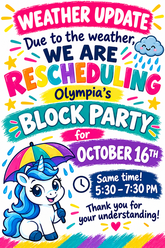 Rescheduled Olympia Block Party