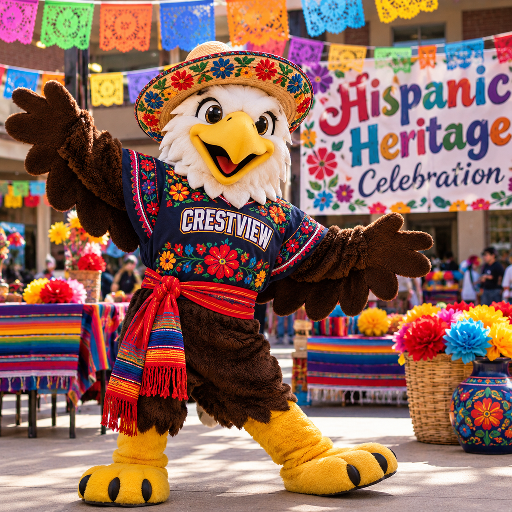 Eagle Celebrating