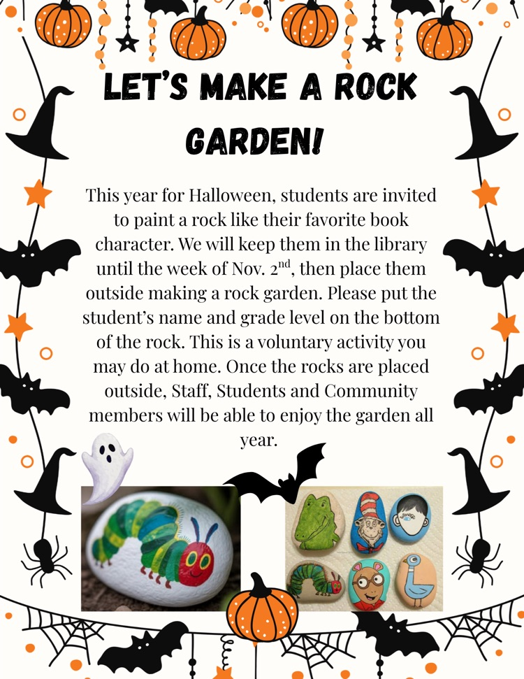 rock garden flyer