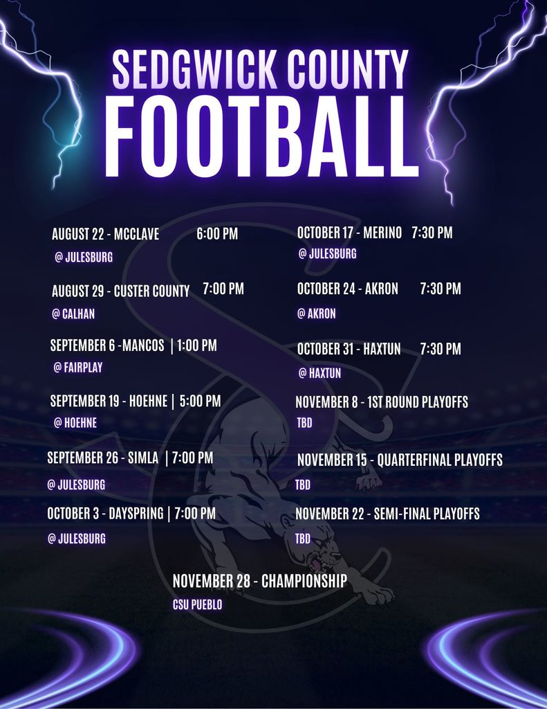 Football Schedule