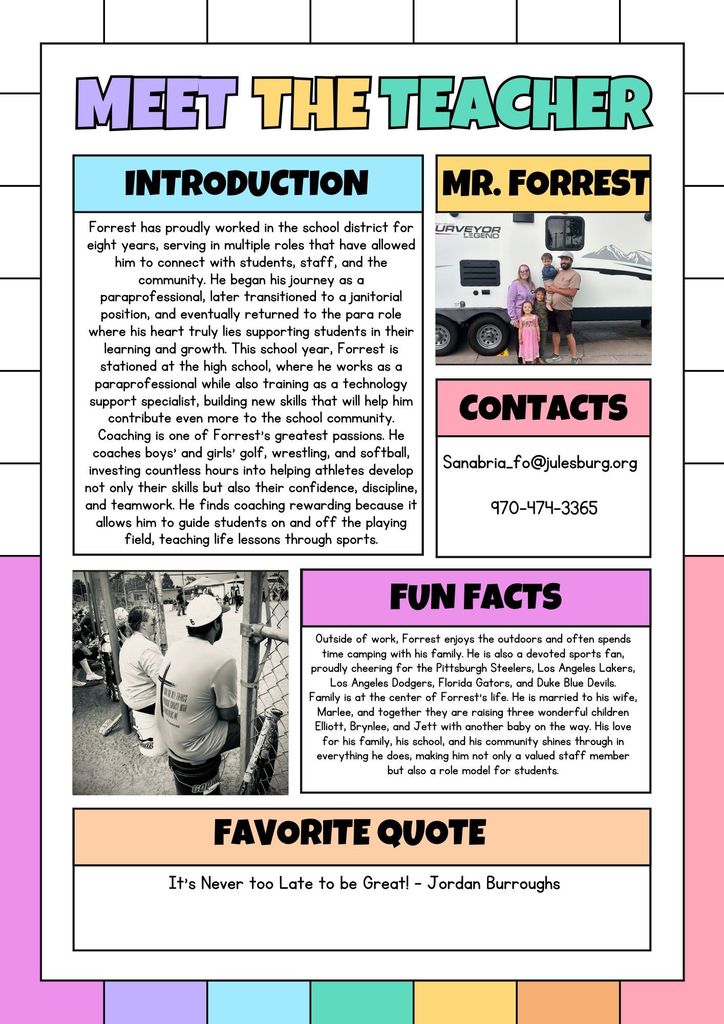Mr. Forrest Sanabria