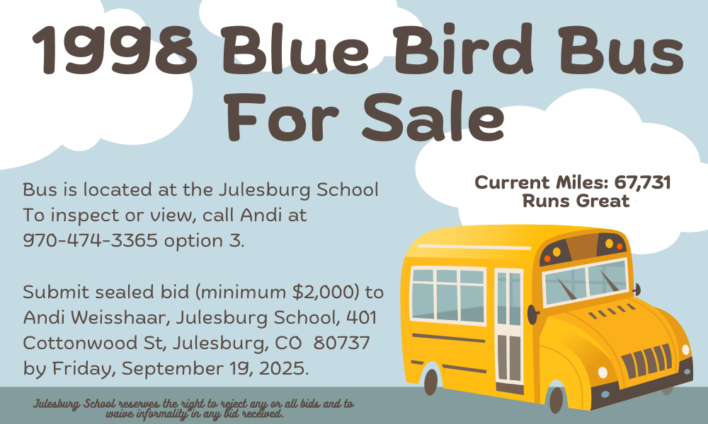 Bus for Sale - Sealed Bids Accepted $2000 minimum