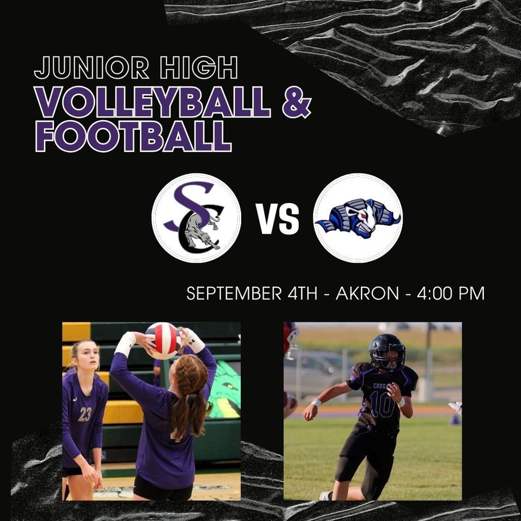 JH VOLLEYBALL & Football Akron