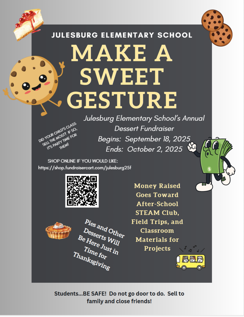 Julesburg Elementary School Dessert Fundraiser