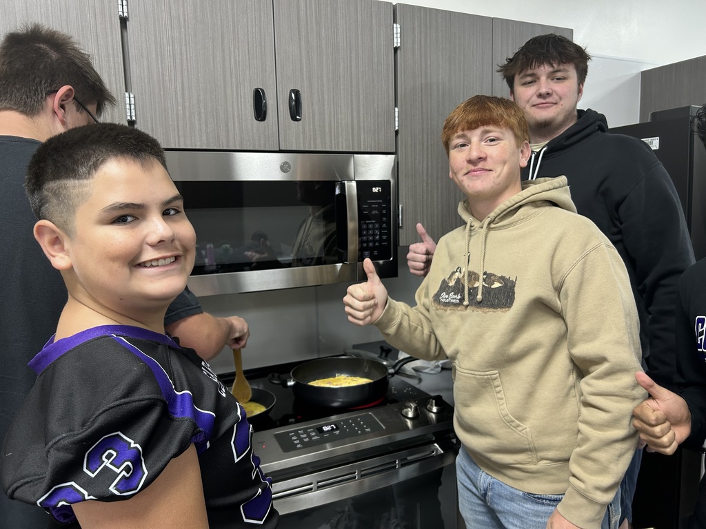 Eggs are a rich source of protein. Students in Family Consumer Science use eggs to make omelettes, scrambled eggs, and deviled eggs.