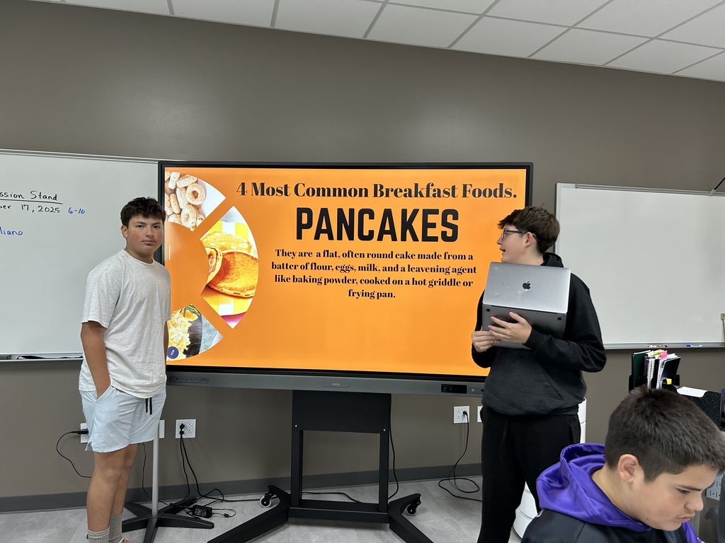 Pancakes for breakfast