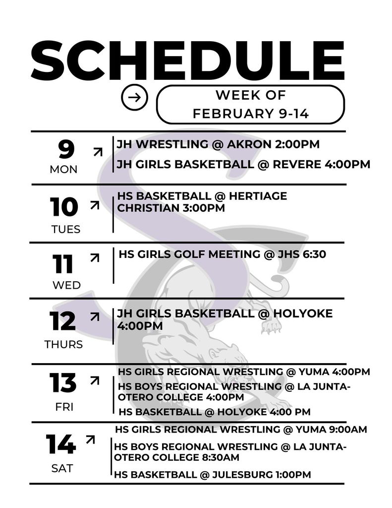 SCC Schedule of Events (12)
