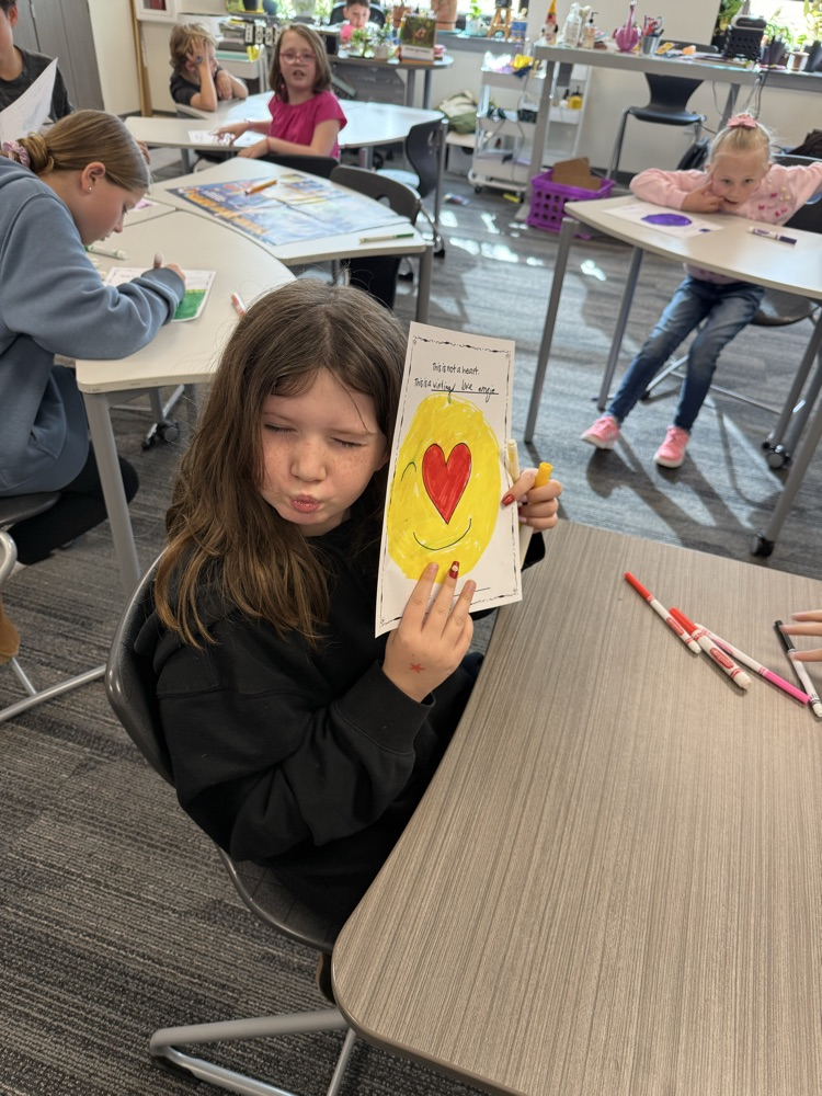 It’s a heart…it’s not a heart , it’s a…?