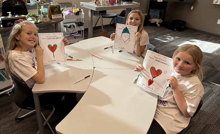 It’s a heart…it’s not a heart , it’s a…?