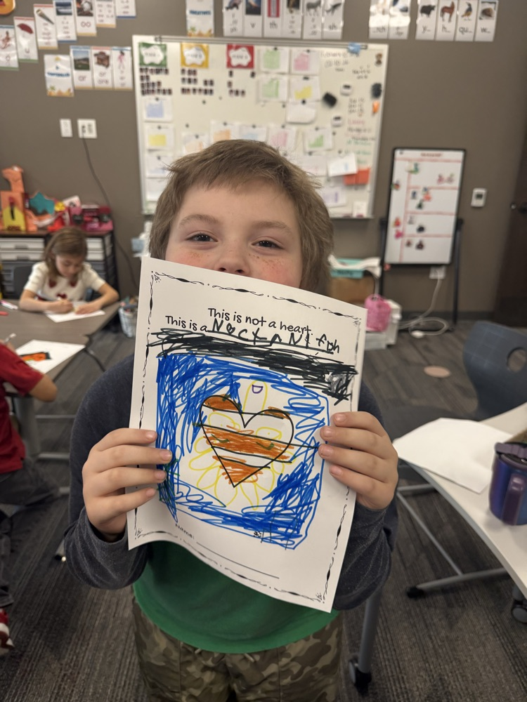 It’s a heart…it’s not a heart , it’s a…?