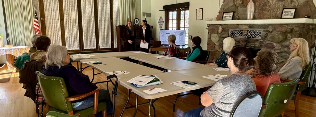 presenting @ The Women's Club