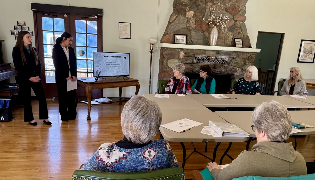 Women's Club Presentation 