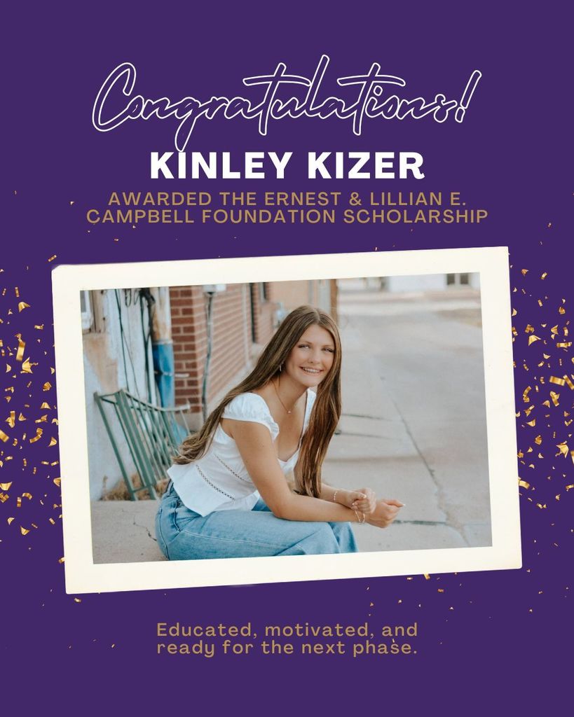Congratulations Kinley