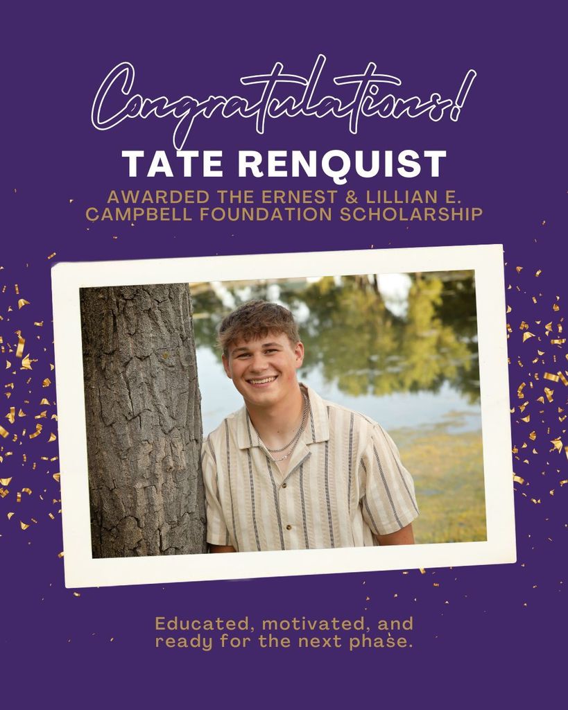 Congratulations Tate