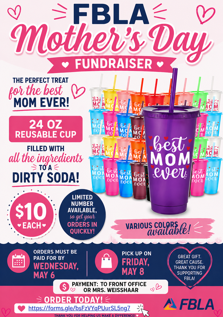 fbla mothers day fundraiser flyer